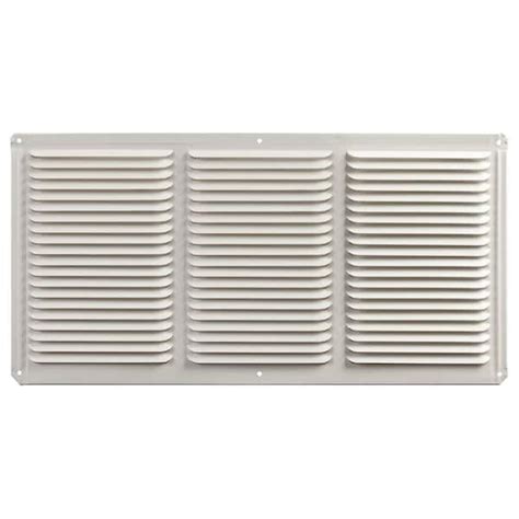It is rust-free and has a baked-on white enamel finish that provides a long lasting professional look. . Soffit vents home depot
